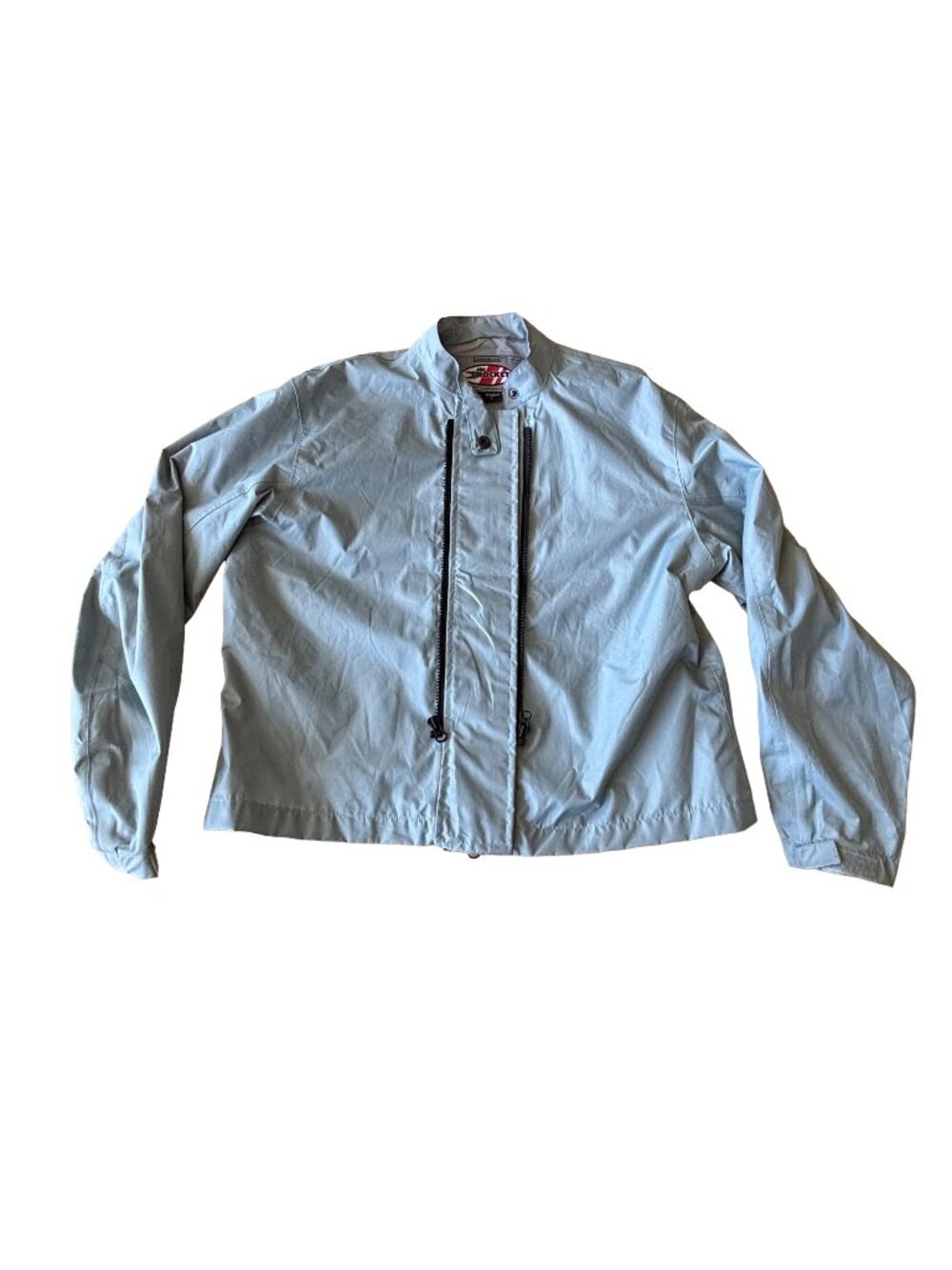 Joe Rocket Womens Lightweight Moto Motorcycle Jacket Gray Utility Windbreaker L